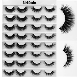 🔥🔥 NEW 16 pairs 3D Faux Mink Lashes LashBook  🔥